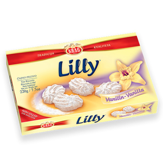 Kras Lilly Vanilla Biscuit 16 x 220g