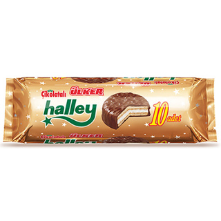 Ulker Halley Choc Cover Biscuit 12 x 300g