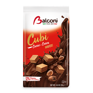 Balconi Wafer Cubi Cocoa 10 x 250g bag