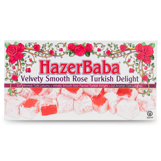 Hazerbaba Turkish Delight Rose 12 x 454g