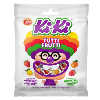 Kras Kiki Tutti Frutti Candy 10 x 400g