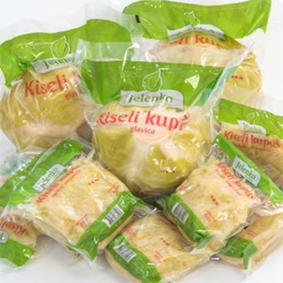 Jelenko Kiseli Kupus Pickled Cabbage Heads +/- 21Lbs Box