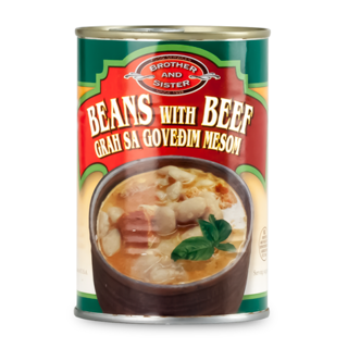 B&S Grah sa Govedim Mesom Bean Soup with Beef 24 x 425g