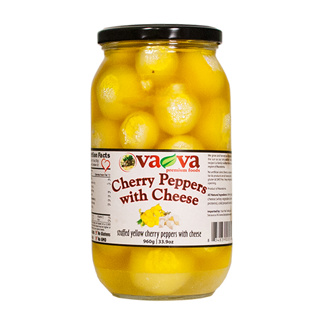 Vava Yellow Cherry Pepper w/Cheese 6 x 960g