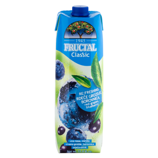 Fructal Classic Blueberry Drink 12 x 1L