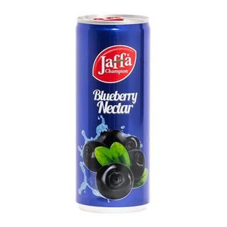 Jaffa Champion Blueberry Nectar can 24 x 250ml
