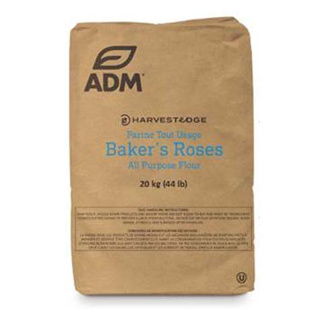 ADM Bakers Roses Flour 44lbs (20kg)