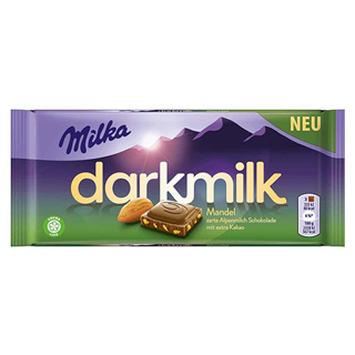 Milka Darkmilk Almond Choc 25 x 85g