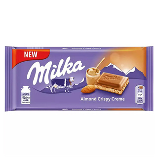 Milka Almond Crispy Creme Choc 24 x 90g