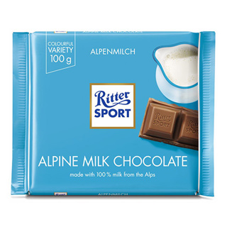Ritter Sport Alpine Milk Choc 12 x 100g