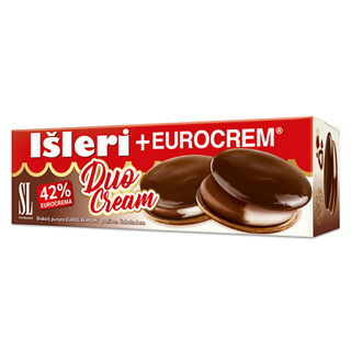 Takovo Isleri Eurocrem Duo Cream Biscuit 20 x 125g