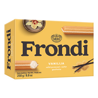 Kras Frondi Maxi Wafer Vanilla 28 x 250g