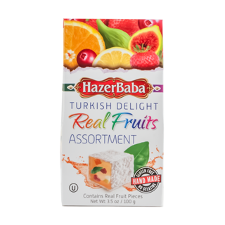 Hazerbaba Turkish Delight Assortment 4 x (6x100g)
