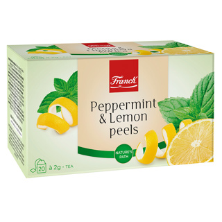 Franck Tea Mint and Lemon Peel 10 x 40g