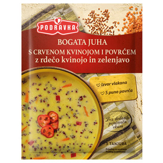 Podravka Bogata Juha Quinoa and Vegetable Soup 15 x 70g