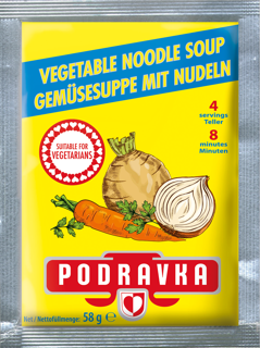 Podravka Vegetable Noodle Soup 32 x 58g