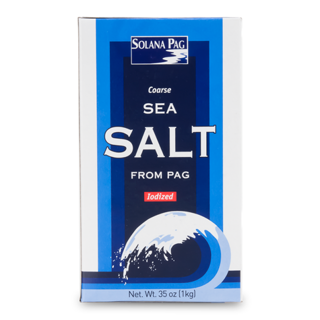 Solana Pag Morska Sea Salt Coarse 10 x 1000g