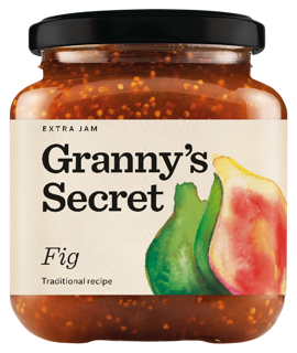 Grannys Secret Extra Jam Fig 6 x 375g