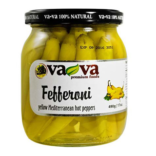 Vava Feferoni Yellow Hot 12 x 490g
