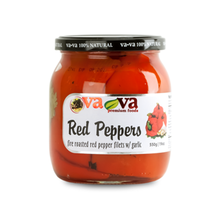 Vava Roasted Red Pepper w/Garlic 6 x 540g
