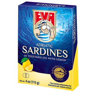 Eva Sardines Lemon 30 x 115g