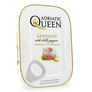 Adriatic Queen Sardines in Oil with Peppers 30 x 105g