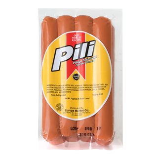 B&S Pili Hrenovke Chicken Wiener   (per lb)