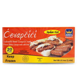Emsa Cevapcici Leskovacki Hot Sausages 16 x 22.4oz