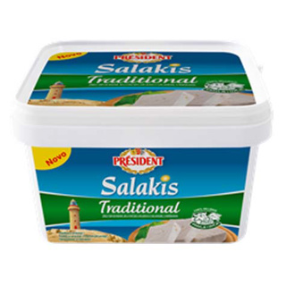 President Salakis Traditional White Cheese Sheep & Cow 6 x 770g