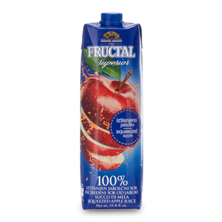 Fructal Superior 100% Juice Apple 12 x 1L