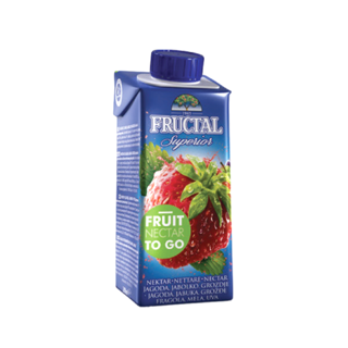 Fructal Superior Nectar Strawberry 24 x 200ml TETRA