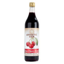 Adriatic Sun Sour Cherry Syrup 12 x 1L