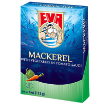 Eva Skusa Mackerel Tomato Sauce 30 x 100g