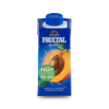 Fructal Nectar Fruit to Go Apricot 24 x 200ml TETRA *DC*